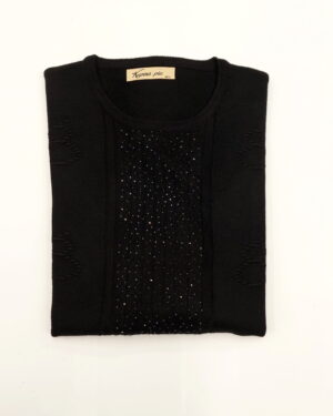 Μπλούζα με στρας και σχέδιο