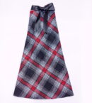 φουστα κλος καρο μπορντό